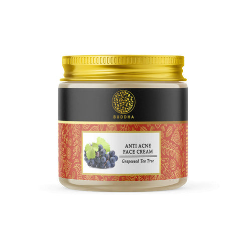 Buddha Natural Anti Acne Face Cream For Acnes Pimples Scars & Marks